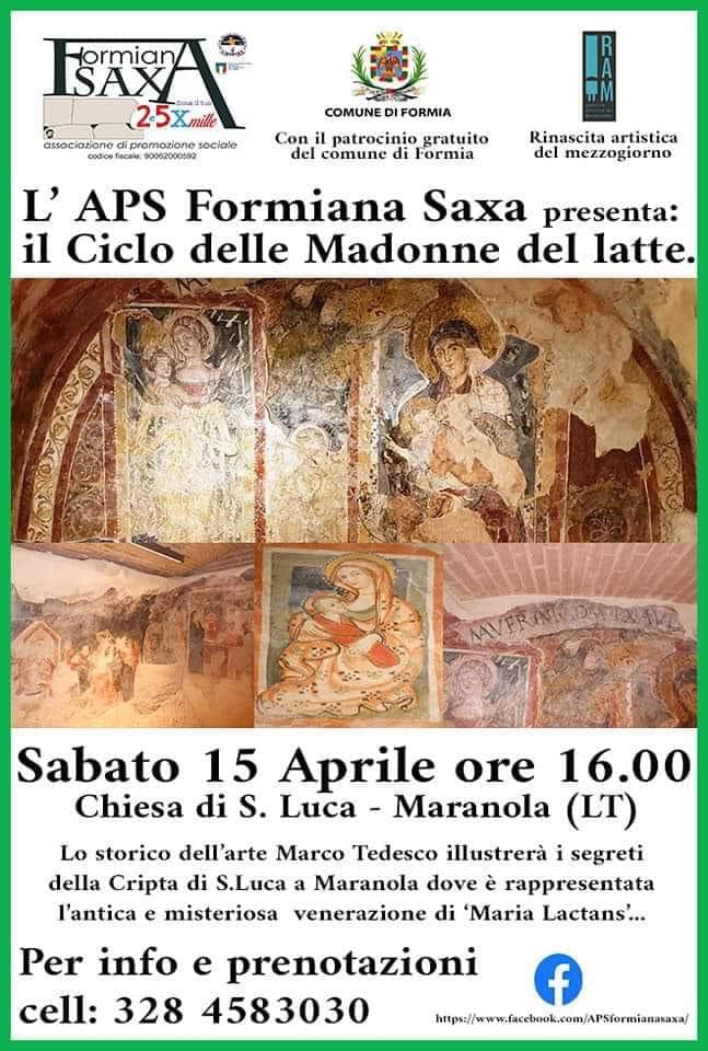 Maranola: il ciclo della Madonna del Latte