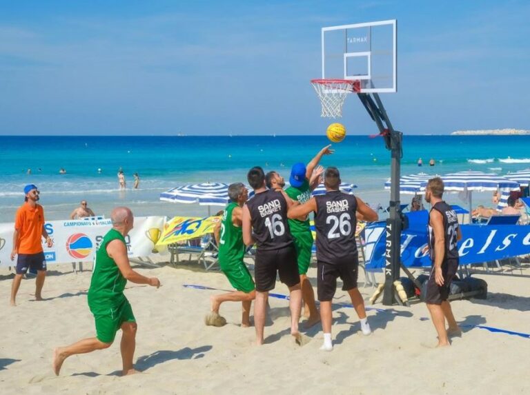 Parte da Fondi il Campionato Italiano di Sand Basket