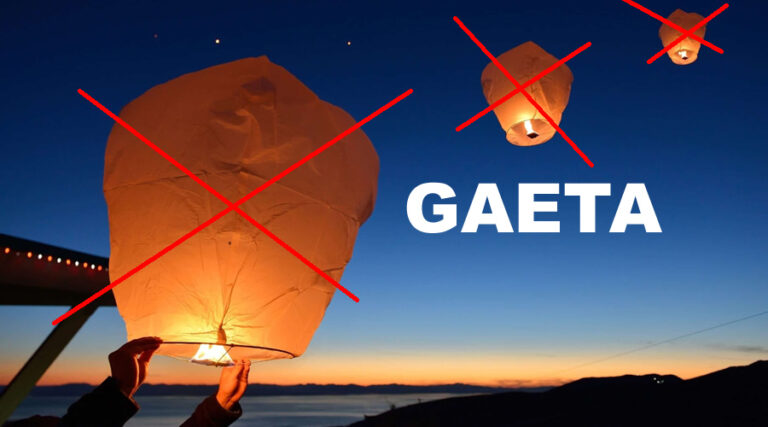 Gaeta, l’ordinanza n°285 sugli incendi boschivi in vista del periodo di massima pericolosità