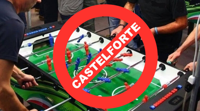 A Castelforte vietato il calcio balilla nelle ore pomeridiane e dopo le ore 22:00. E’ polemica