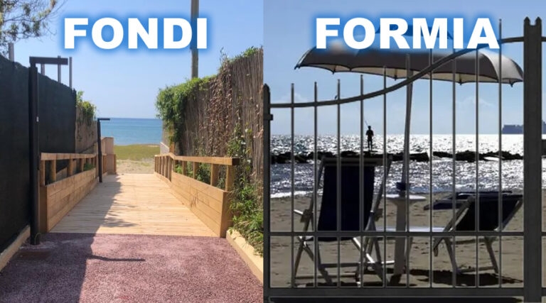 Accessi al mare: due pesi e due misure tra Fondi e Formia, stesso dirigente comunale Bonaventura Pianese
