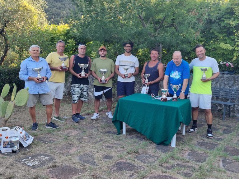 Formia: Premiazione Maxitorneo TCP e Premio Mario Belardinelli