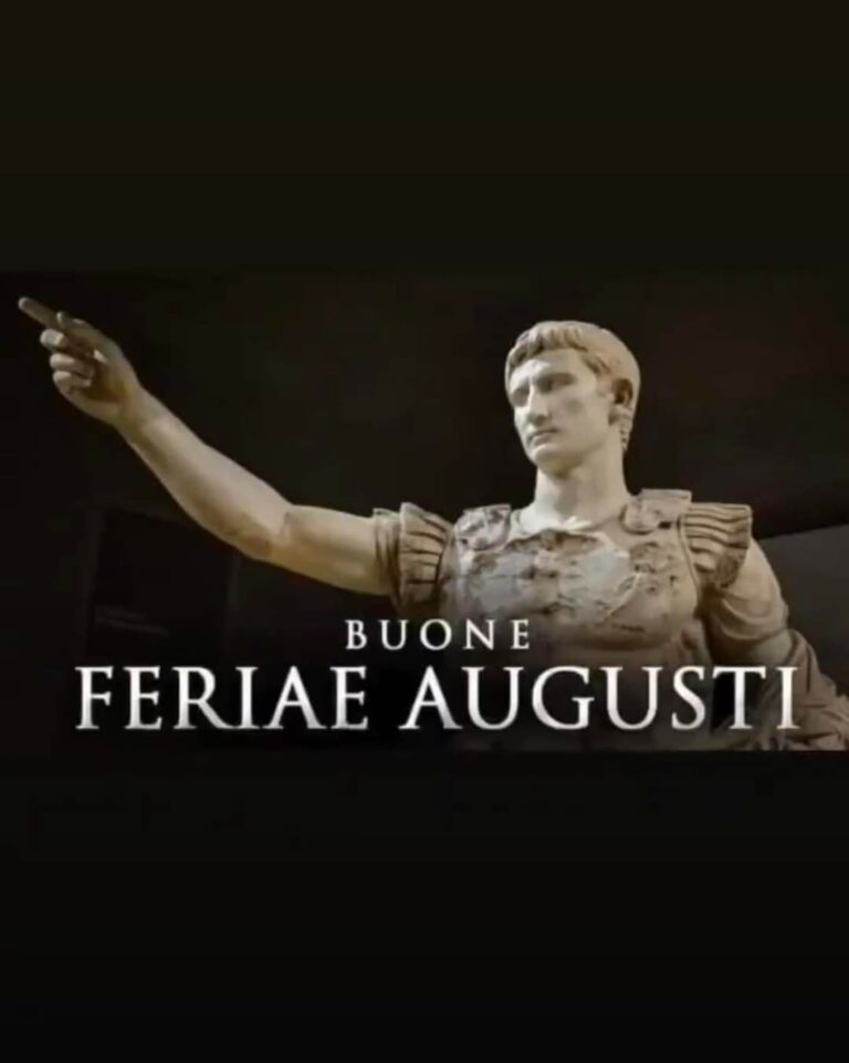 Ferragosto: dono di Augusto istituito nel 18 a.C., Papa Sergio I nel VII secolo d.C. colloca la Festa dell’Assunta