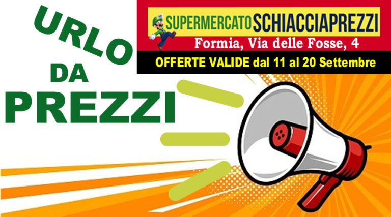 Schiacciaprezzi, prezzi da urlo: tanti prodotti ad 1,50€