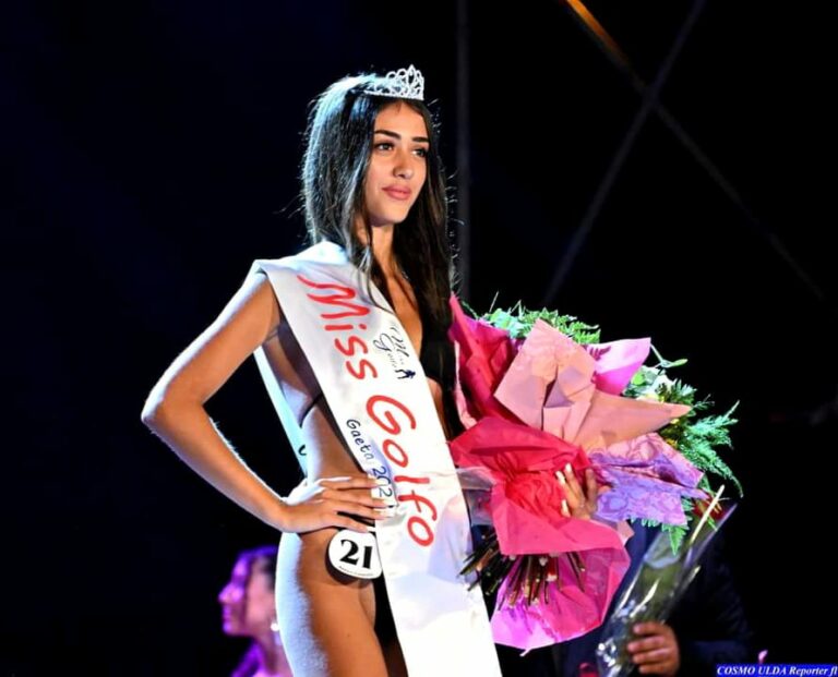 Denise Simione è Miss Golfo. Il sogno custodito nel cassetto.