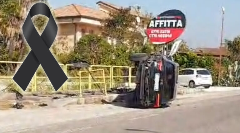 Incidente mortale sulla Formia – Cassino. E’ deceduto il noto imprenditore Emilio Della Rosa