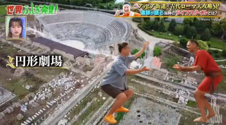 La TV giapponese a Minturno. Un palcoscenico internazionale per il Comprensorio archeologico