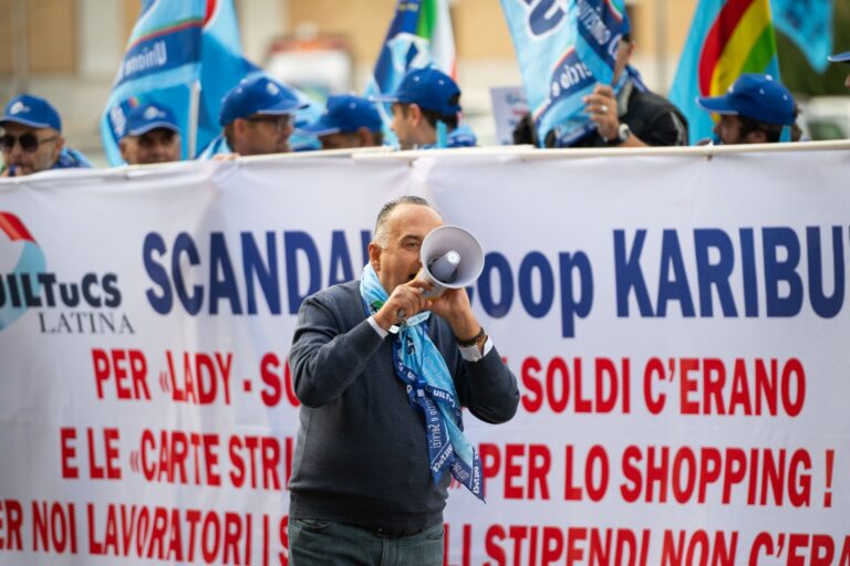 Tribunale di Latina e la Uil: senza le denunce dei lavoratori lo scandalo Karibù non sarebbe mai emerso.