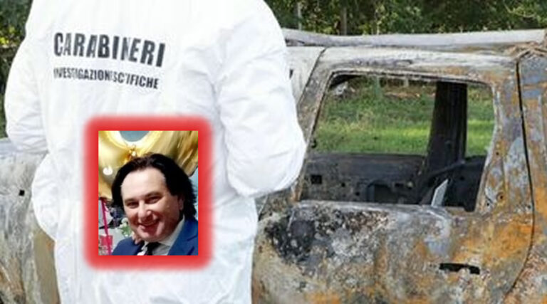 Ritrovato il corpo carbonizzato di un insegnante di Minturno a Baia Domizia