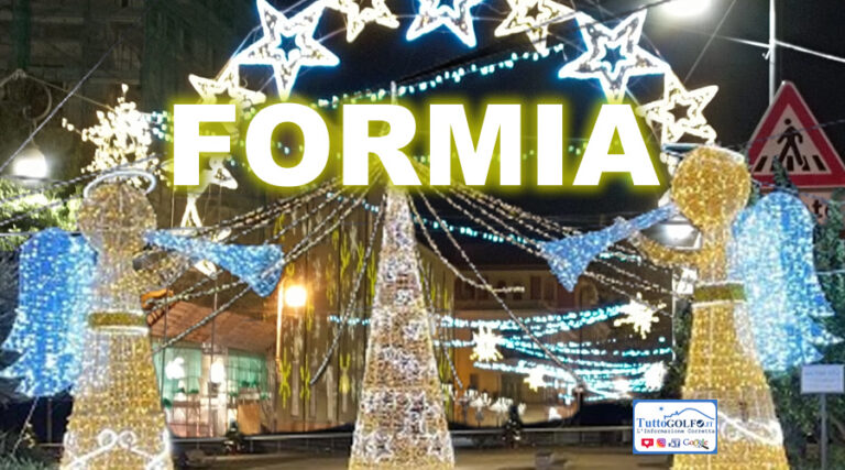 Le luminarie di Formia offuscano quelle di Gaeta: il programma degli eventi natalizi a Formia