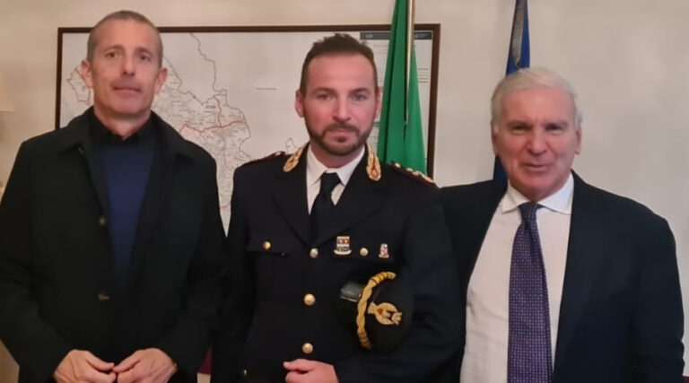 Il Vice Questore della Polizia di Stato Celestino FREZZA è il nuovo Dirigente del Commissariato di P.S. di Formia