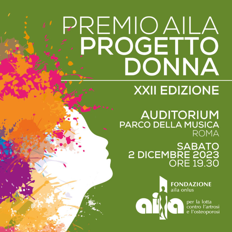 Premio AILA Progetto Donna XXII Edizione Roma 2 dicembre Auditorium