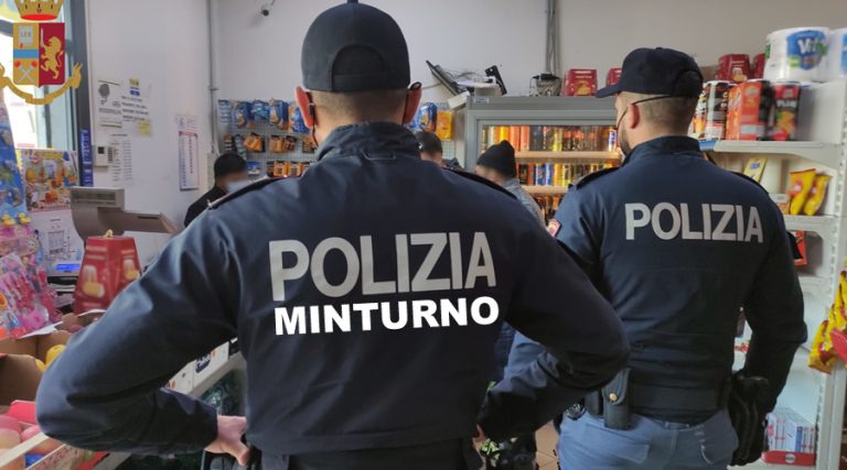 Attività commerciali di Minturno sotto la lente d’ingrandimento del Commissariato