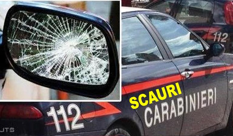 Scauri, truffa dello specchietto: coppia di malviventi in azione