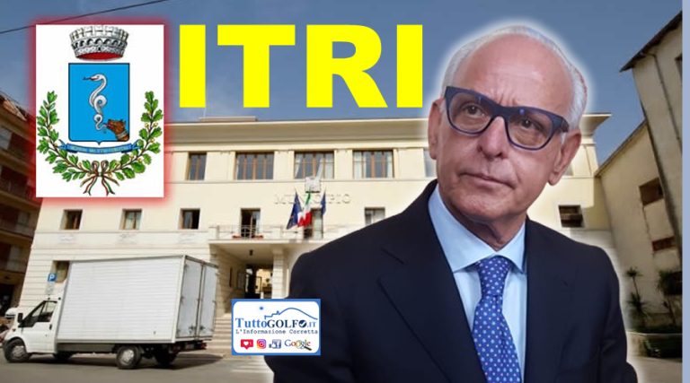Itri: lettera di dimissioni del sindaco Giovanni Agresti