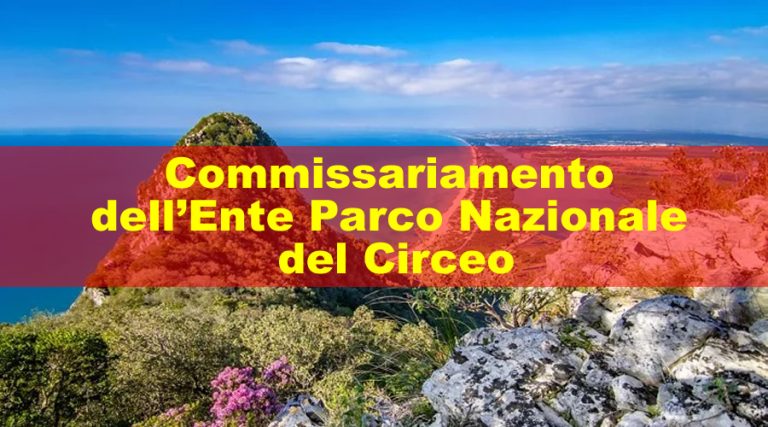 Commissariamento dell’Ente Parco Nazionale del Circeo