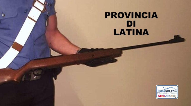 Maltrattamenti in famiglia – A Santi Cosma e Damiano ritirate le armi da caccia ad un 43enne