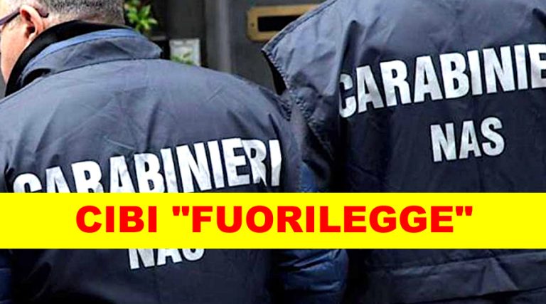Nas in azione a Ventotene: sequestrati 200 Kg di alimenti