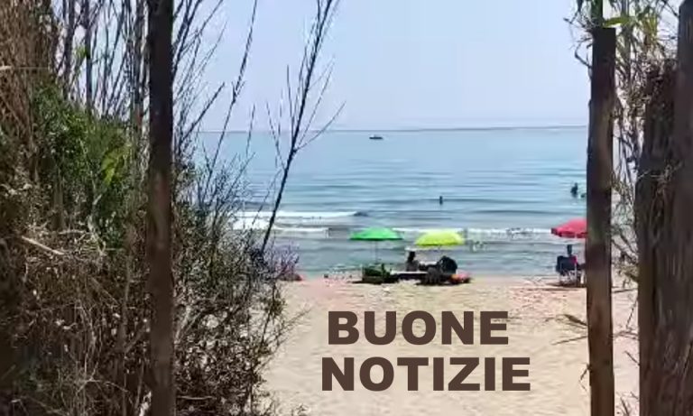 BUONE NOTIZIE: aperto un nuovo accesso al mare sul litorale Bazzano vicino al precedente