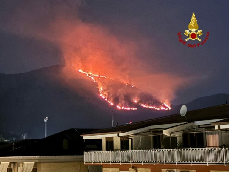 Itri: incomincia la stagione degli incendi