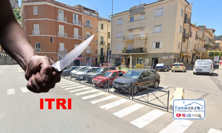 Itri – Aggredisce un suo familiare, minacciandolo di morte brandendo un coltello della lunghezza di 14 cm