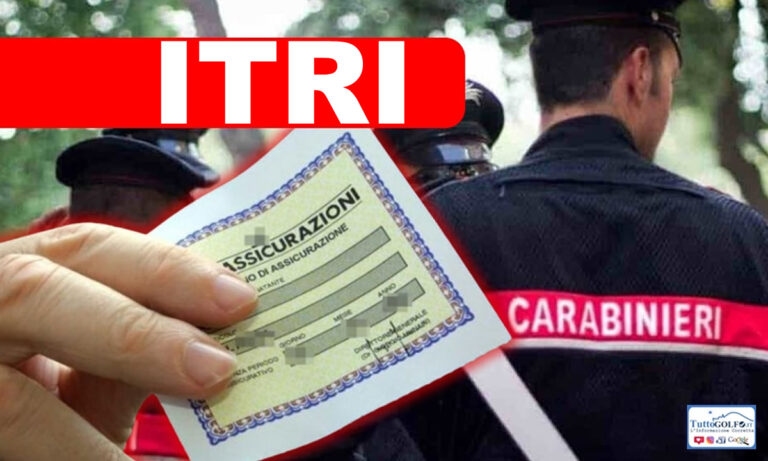 Itri, truffa dell’assicurazione – Stipula e pagamento di un contratto con una nota Compagnia Assicurativa