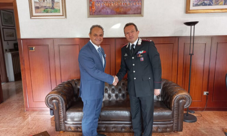 Saluti di commiato del Luogotenente Giacomo CARRIONE