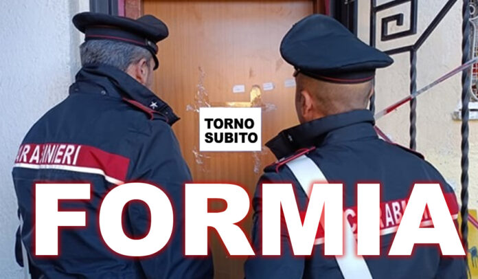 DOMICILIARI CARABINIERI FORMIA