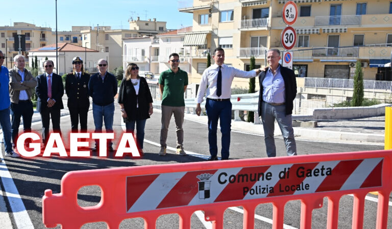GAETA: VIA SERAPIDE RIAPRE AL TRAFFICO