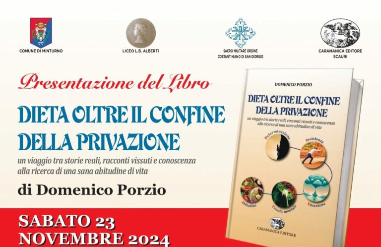 Libro, Dieta oltre il confine della privazione – Di Domenico Porzio