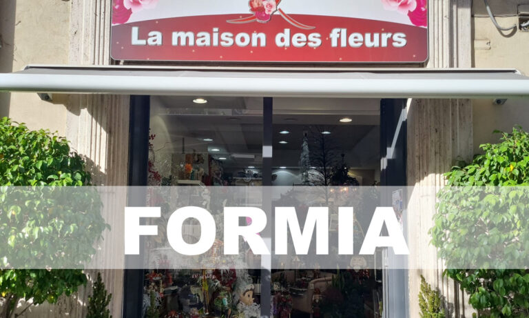 La Maison des fleurs al centro di Formia. Magia di colori, profumi e creatività
