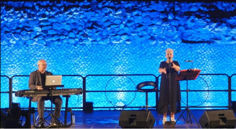 Elio e Caterina agli eventi natalizi