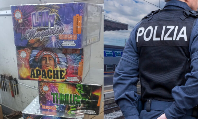 Sequestrata quasi una tonnellata di fuochi d’artificio illegali in Provincia di Latina
