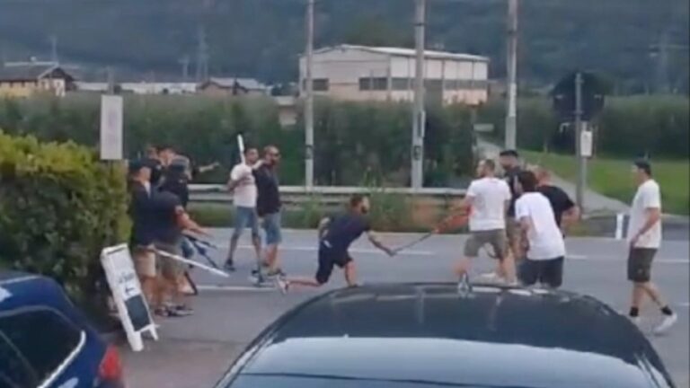 Rissa tra tifosi in Provincia di Latina