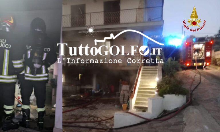 Incendio in abitazione a Minturno del giorno di Capodanno