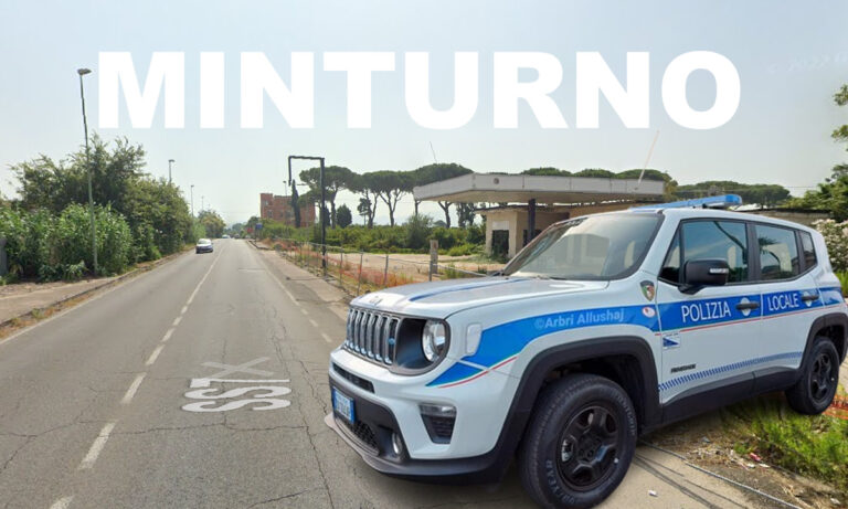 Minturno, incidente stradale – E’ stato investito un ciclista. Strada interrotta. Contestualmente un altro sinistro in zona Fontana Perrelli