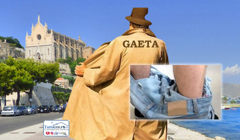 Gaeta – Pratica autoerotismo in luogo pubblico. Onanista contravvenzionato per 10.000 Euro
