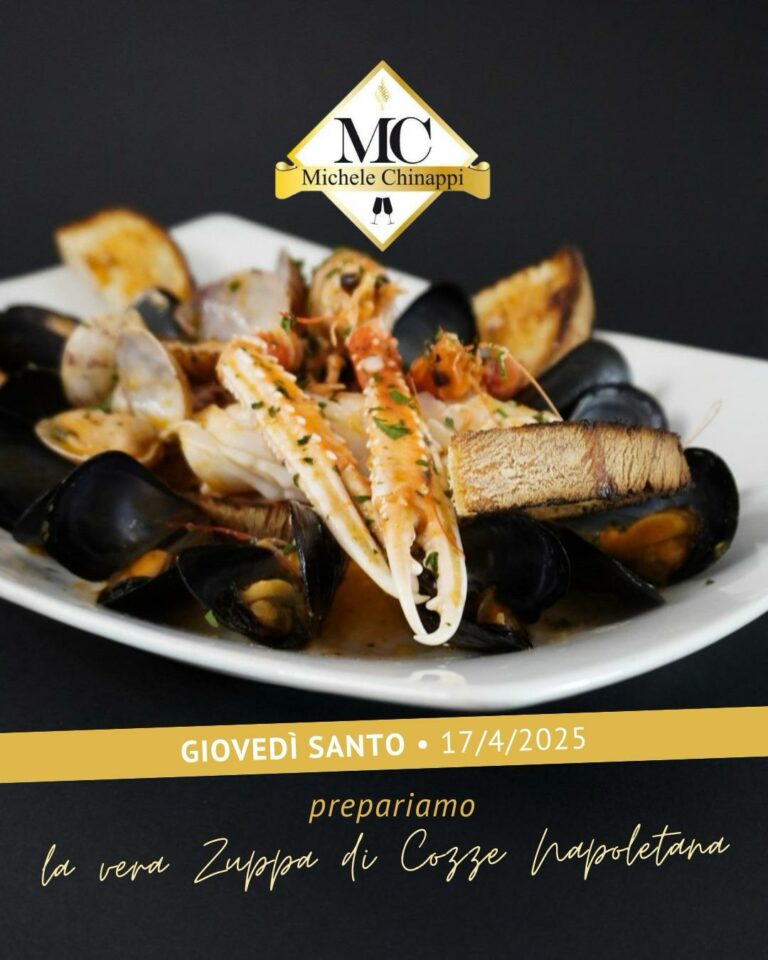 Giovedì Santo il Ristorante Michele Chinappi preparerà la zuppa di cozze napoletana