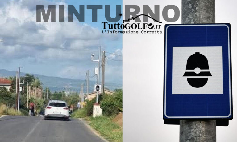 Minturno, autovelox attivi in via per Castelforte – SP 125 Ausente
