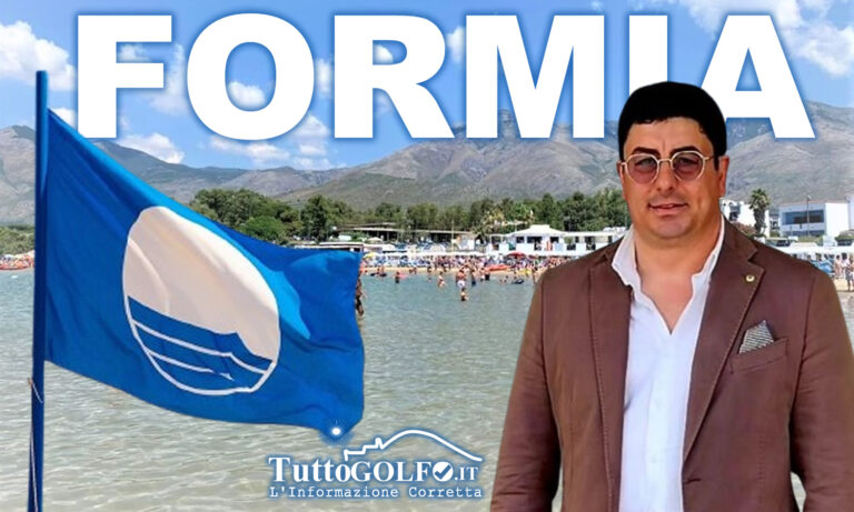 Formia conquista la Bandiera Blu: “Un riconoscimento meritato, frutto di impegno e programmazione”