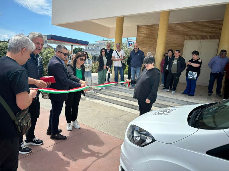 CELLOLE – NUOVO MEZZO DI TRASPORTO PER I RAGAZZI DEL CENTRO INSIEME