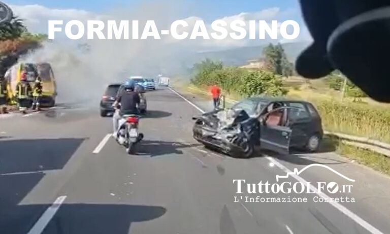 Due incidenti sulla Formia-Cassino in poche ore. Deceduta una donna