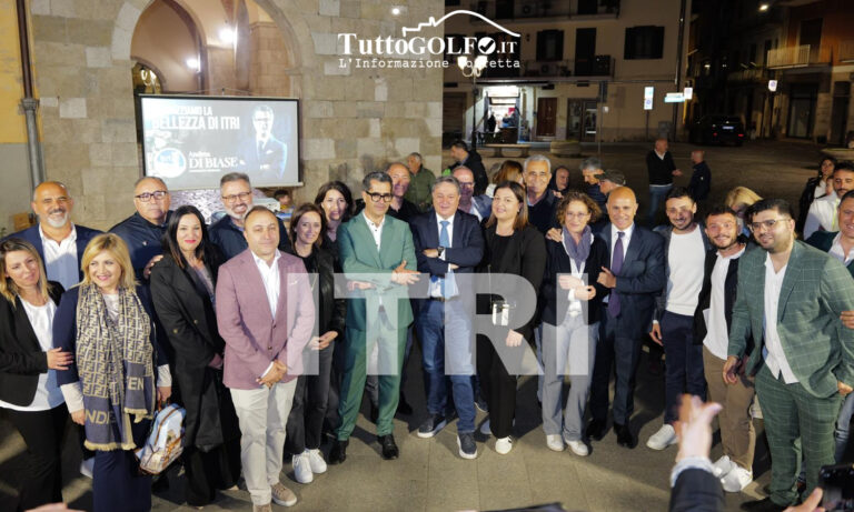 Sold out in occasione della presentazione dei candidati al consiglio della lista “Itri 2035”