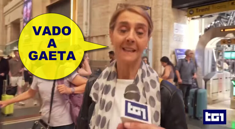 “Sto andando a Gaeta”, la dichiarazione di una turista al TG1. La città è pronta ad accogliere i turisti per il ponte