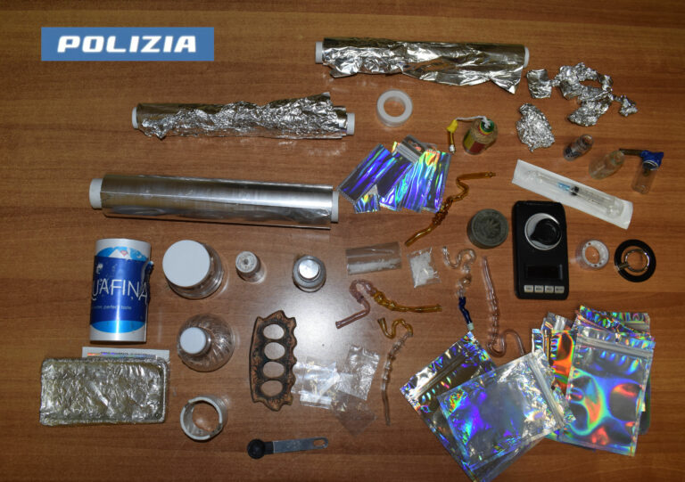 In Provincia di Latina gira lo Shaboo: sequestrata metanfetamina e materiale per il confezionamento