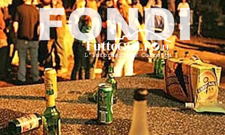 Degrado urbano, il sindaco di Fondi firma un’ordinanza anti-vetro e bivacco