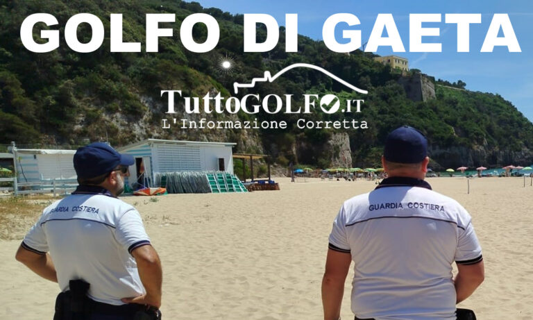 Guardia Costiera di Gaeta –  Attività ispettiva a garanzia del regolare utilizzo della fascia costiera