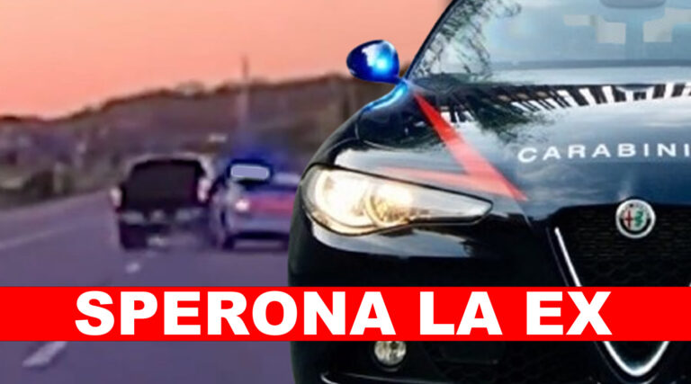 Insegue e sperona con l’auto la ex mandandola fuori strada contro un albero. L’uomo ha anche tentato di aprire il veicolo per raggiungerla