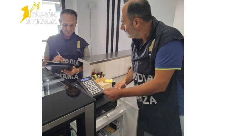GdiF LATINA: ATTIVITA’ COMMERCIALE CON REGISTRATORE TELEMATICO NON A NORMA. OCCULTATI CORRISPETTIVI PER CIRCA 600 MILA EURO
