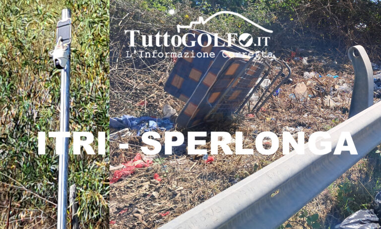 Vittoria contro i rifiuti: piazzate le telecamere sulla Itri-Sperlonga